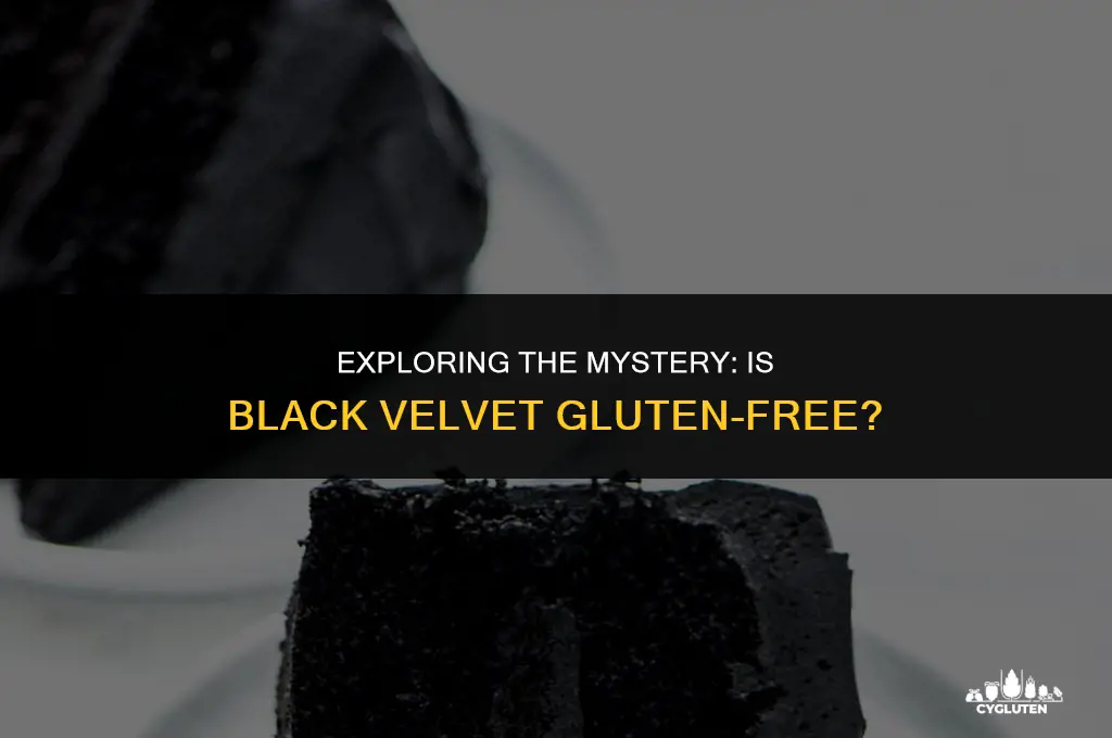 is black velvet gluten free
