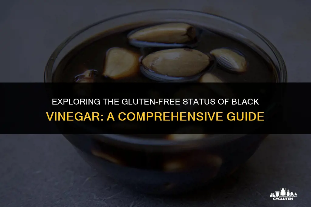 is black vinegar gluten free