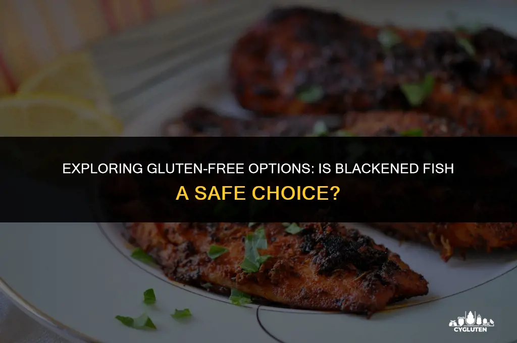 is blackened fish gluten free