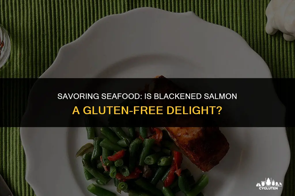 is blackened salmon gluten free