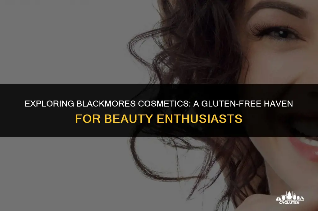 is blackmoom cosmetics gluten free