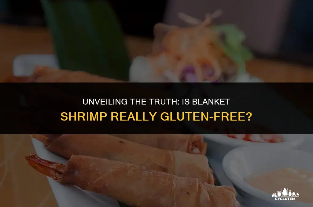 is blanket shrimp gluten free