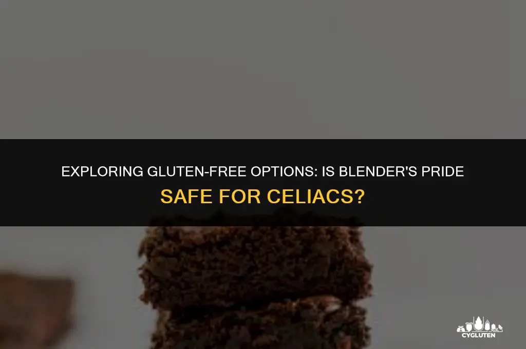 is blenders pride gluten free