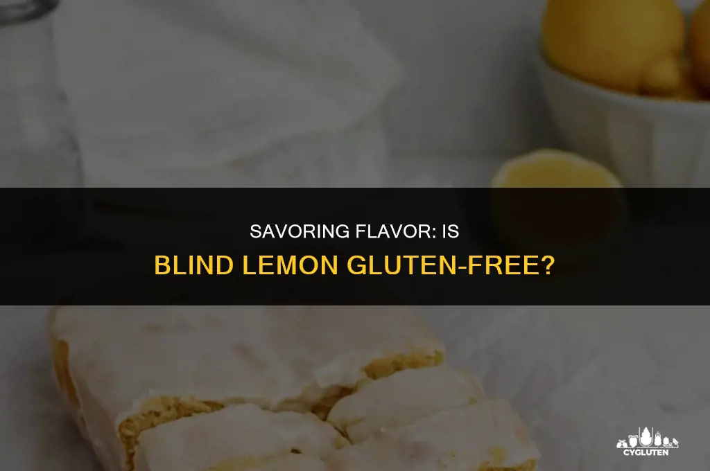 is blind lemon gluten free