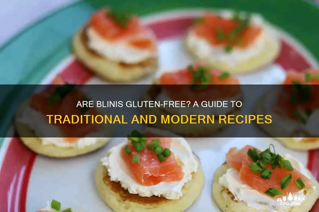 is blini gluten free