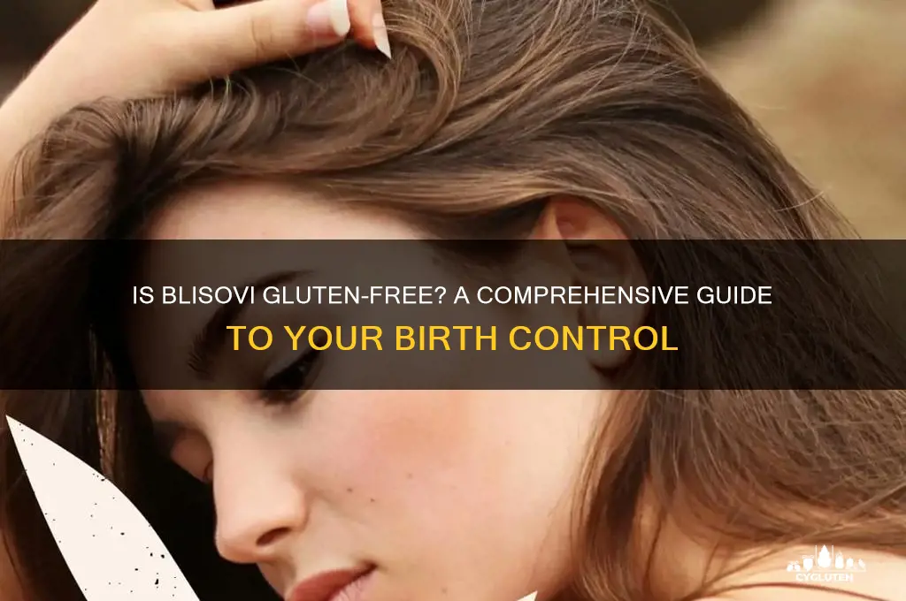 is blisovi gluten free