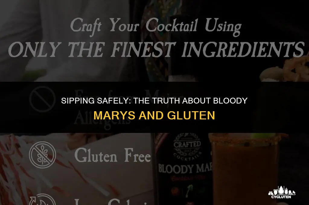 is bloody mary gluten free