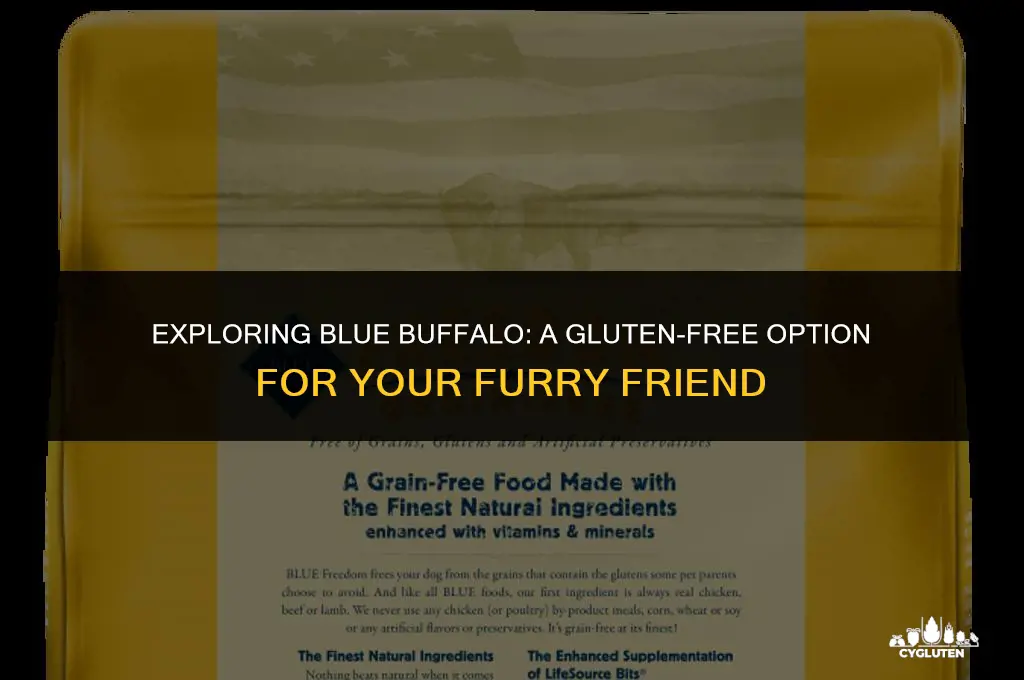 is blue buffalo gluten free