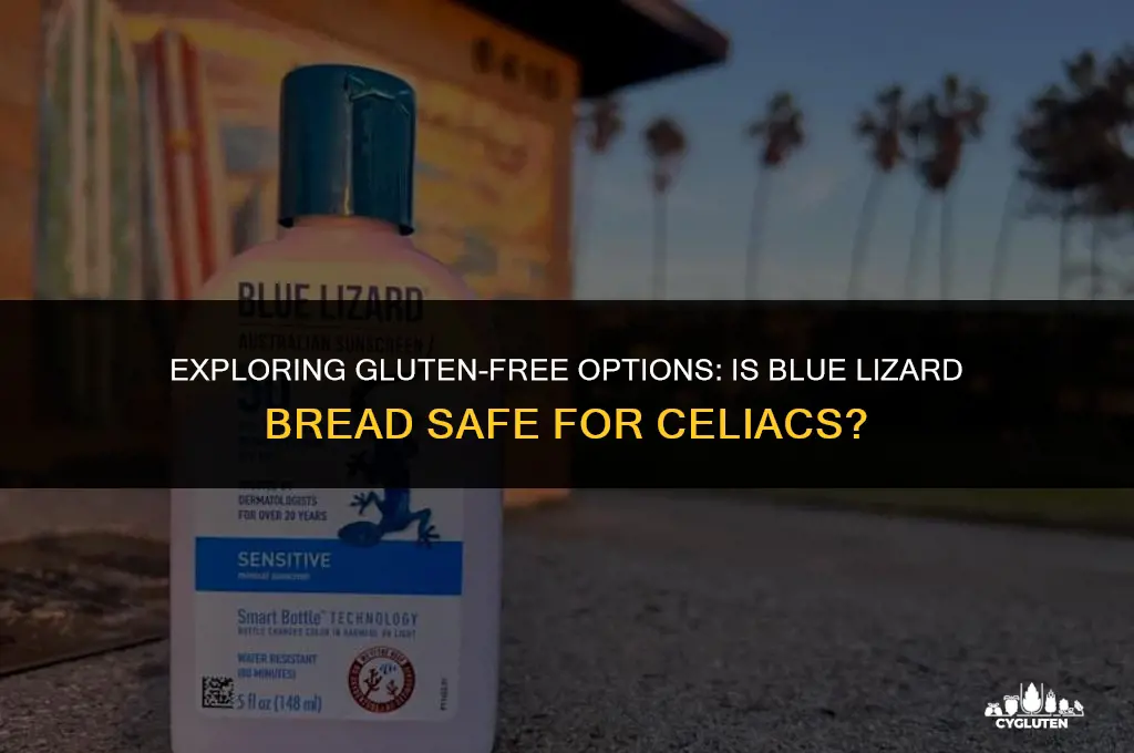 is blue lizard gluten free