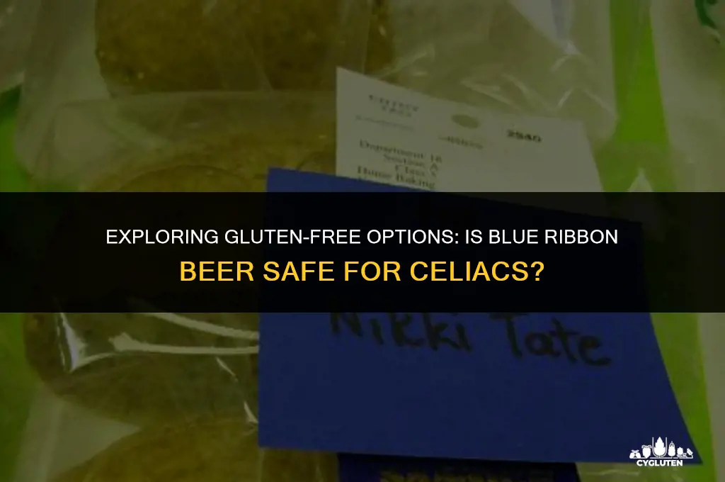 is blue ribbon gluten free