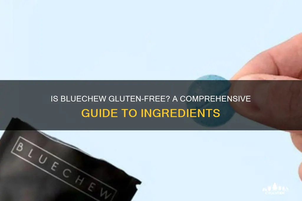 is bluechew gluten free