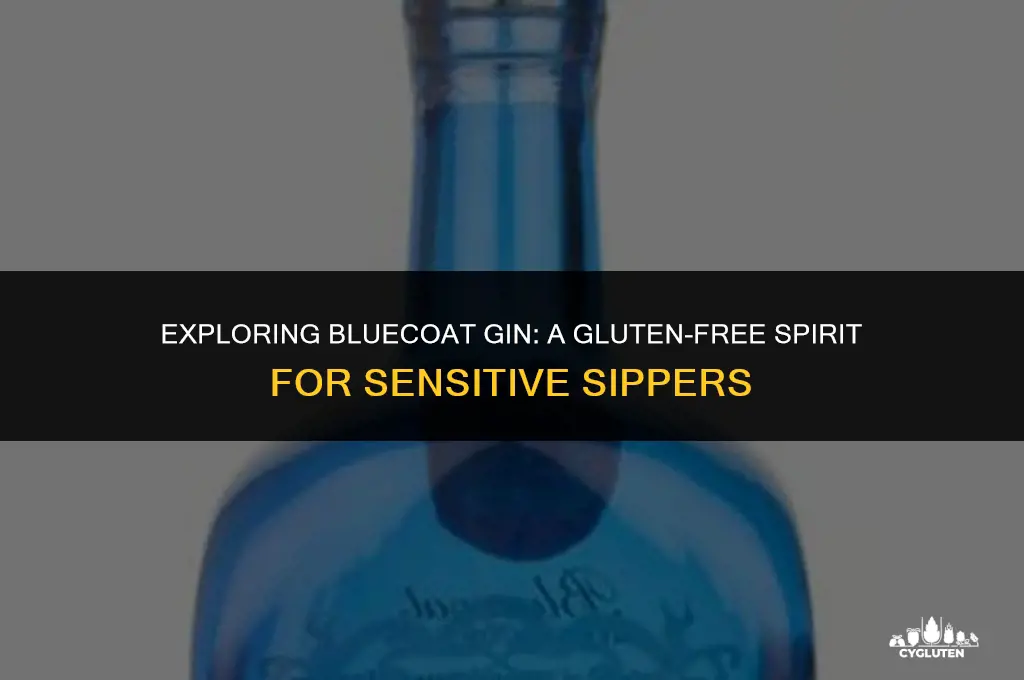 is bluecoat gin gluten free