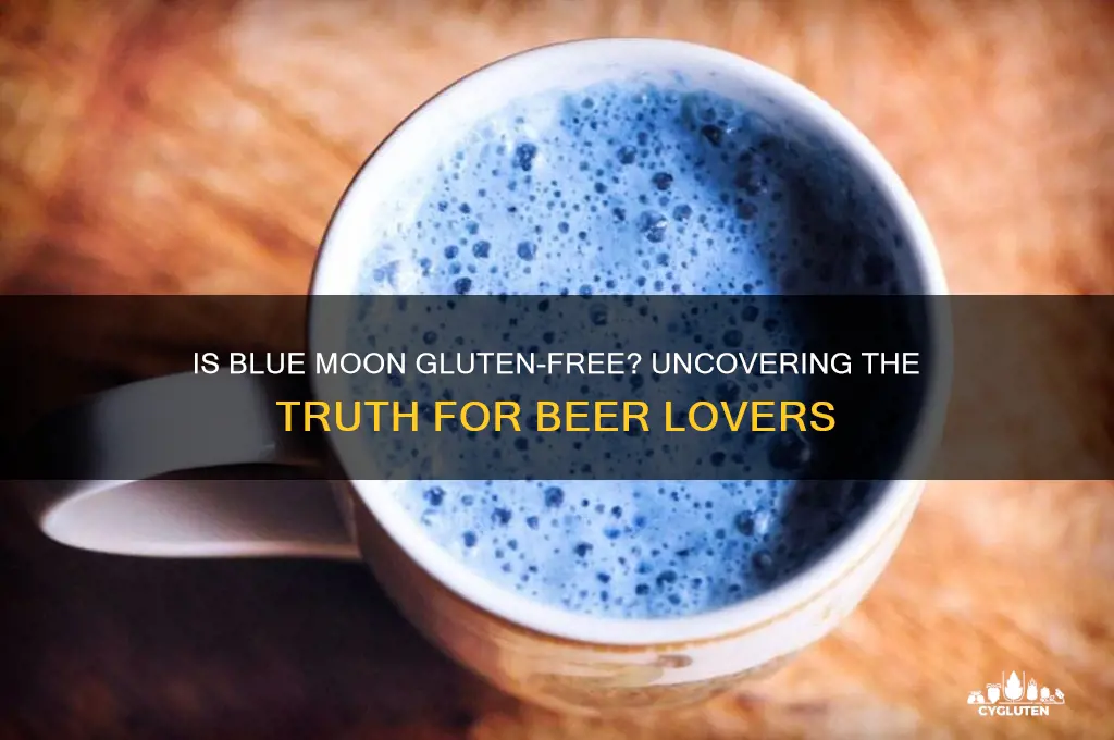 is bluemoon gluten free