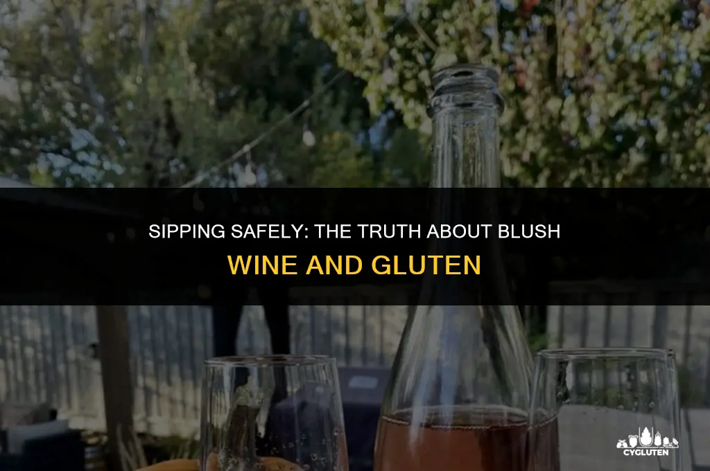 is blush wine gluten free