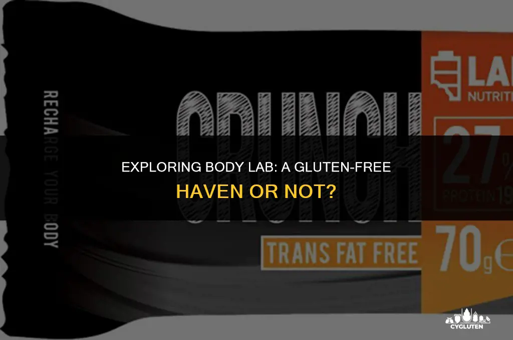 is body lab gluten free