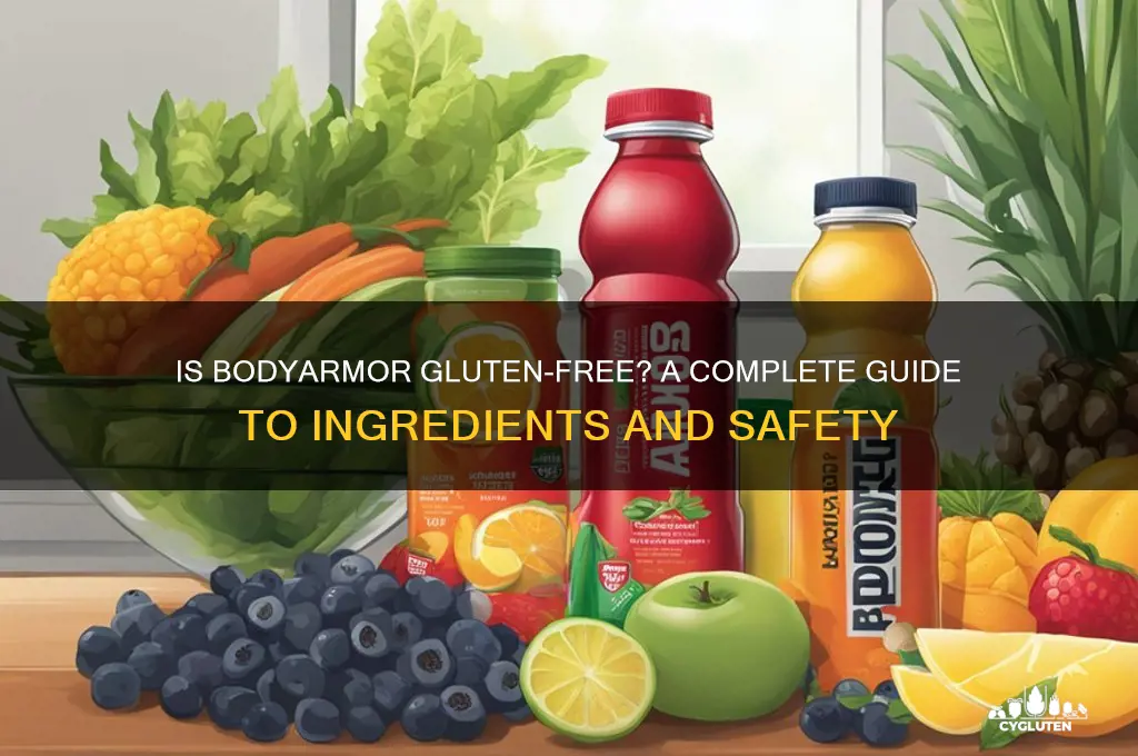is bodyarmor gluten free
