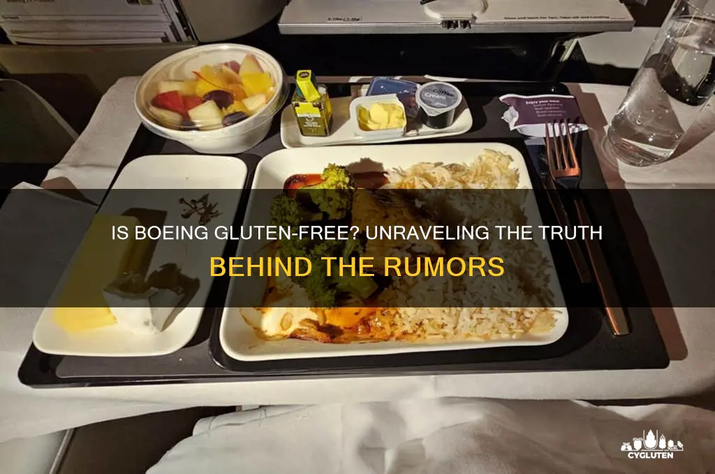is boeing gluten free