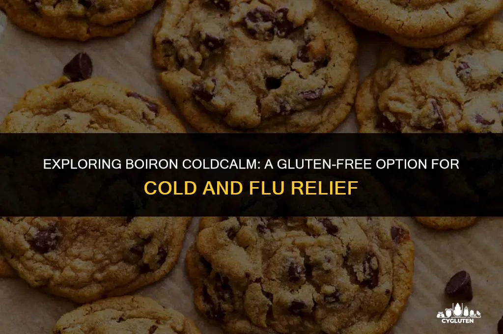 is boiron coldcalm gluten free