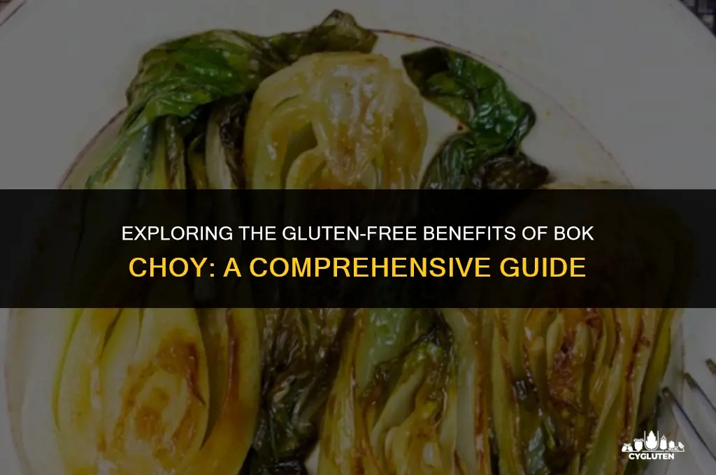 is bok choy gluten free