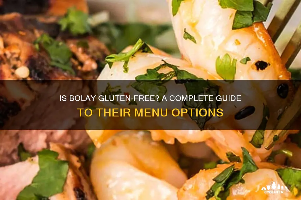 is bolay gluten free