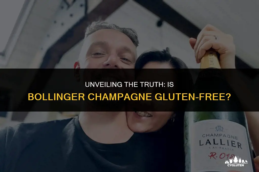 is bollinger champagne gluten free