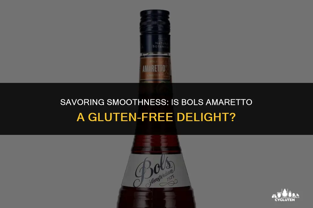 is bols amaretto gluten free