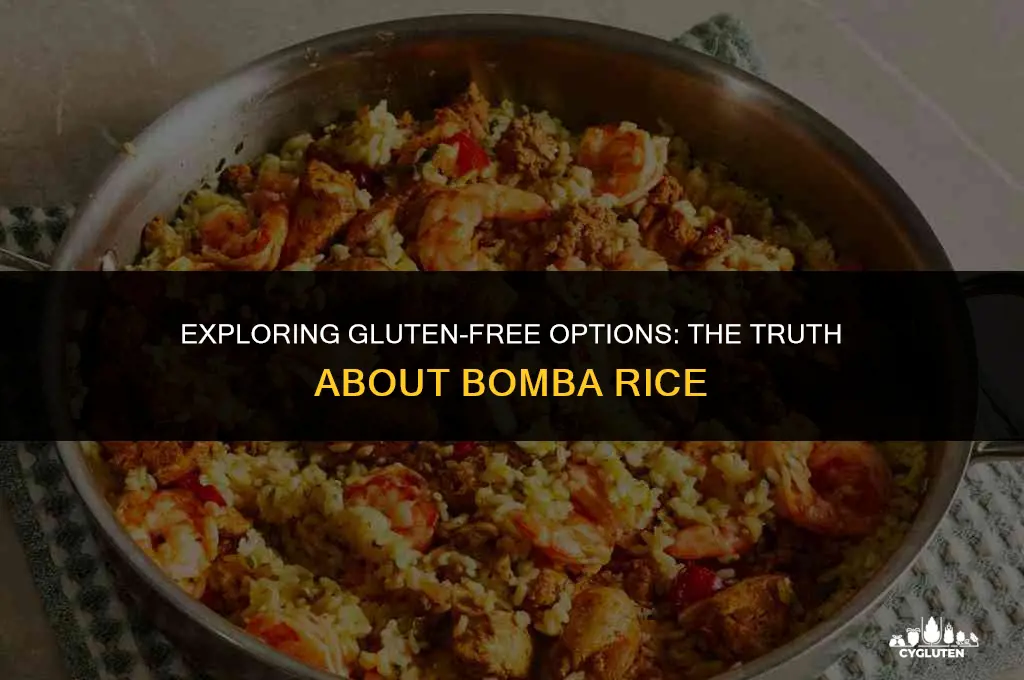 is bomba rice gluten free