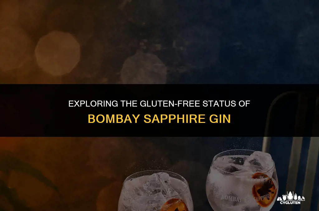 is bombay saphire gluten free
