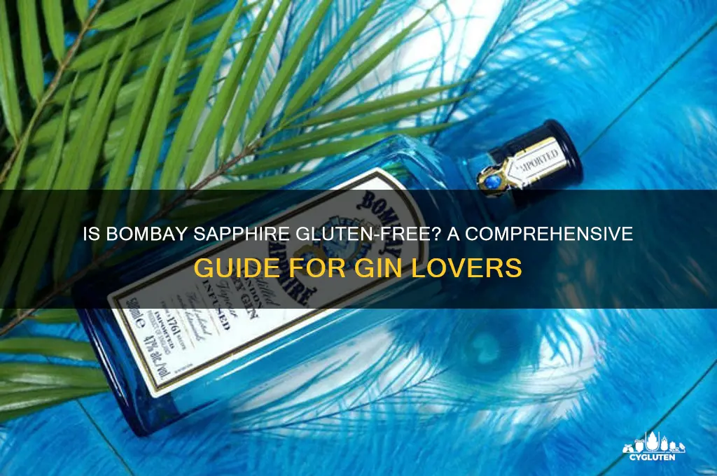 is bombay sapphire gluten free