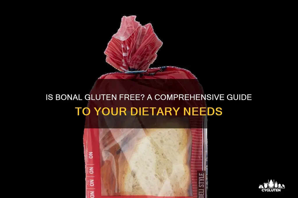 is bonal gluten free