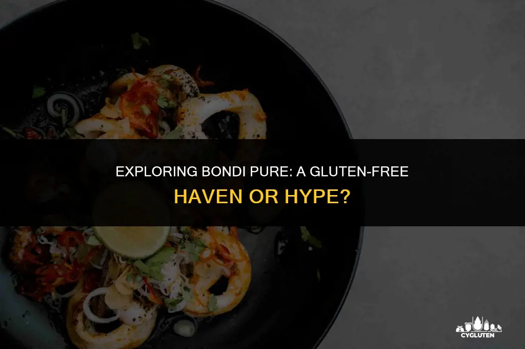 is bondi pure gluten free
