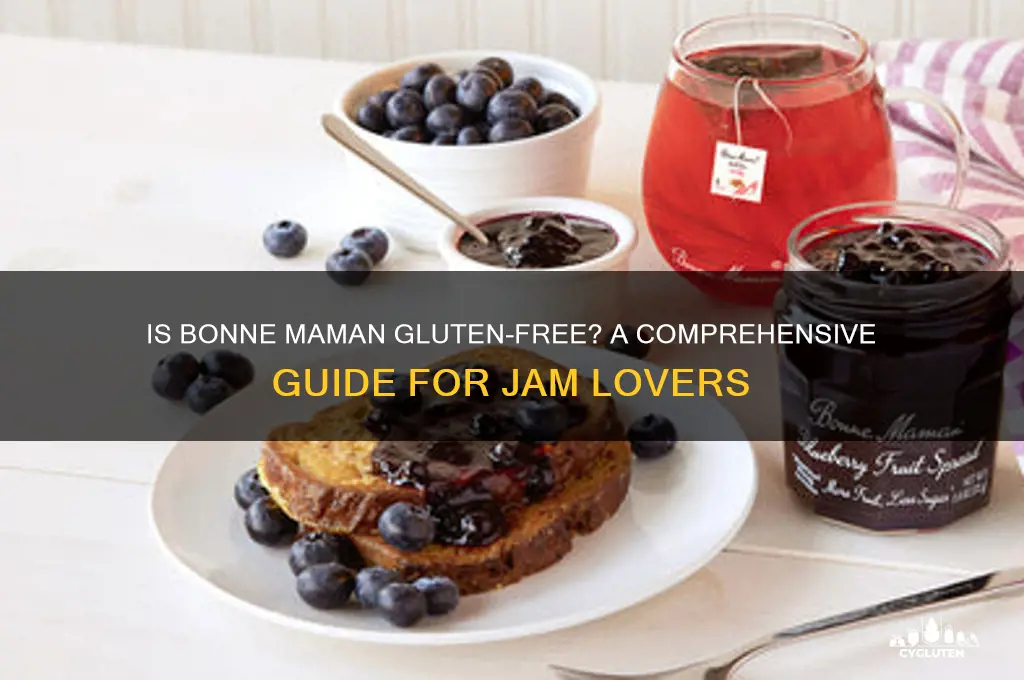 is bonne maman gluten free