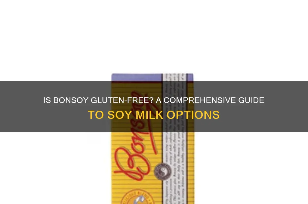 is bonsoy gluten free