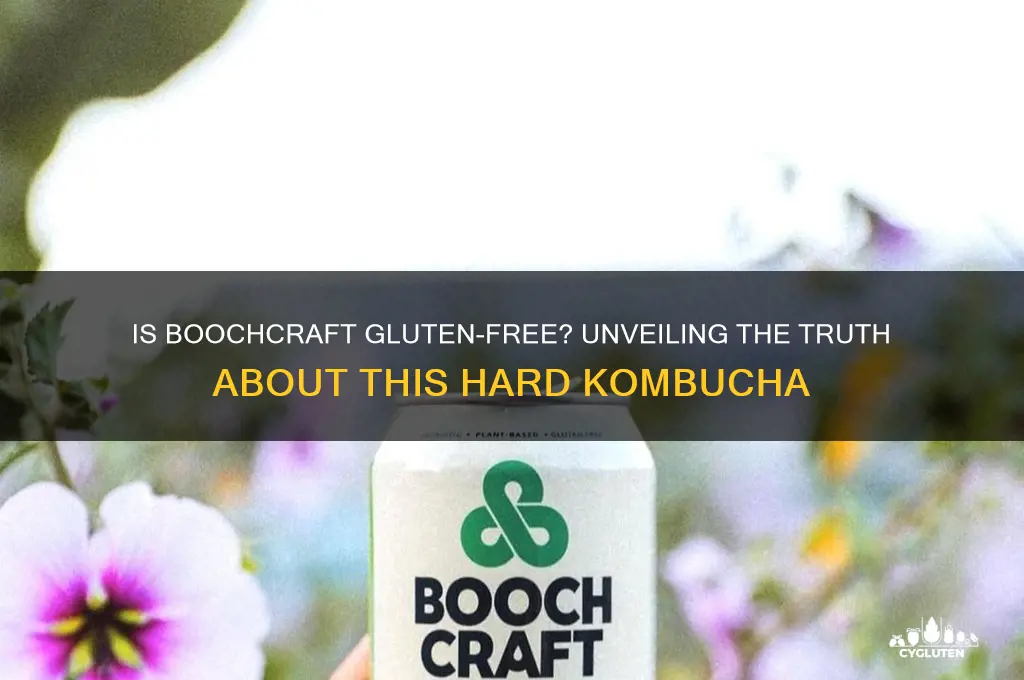 is boochcraft gluten free