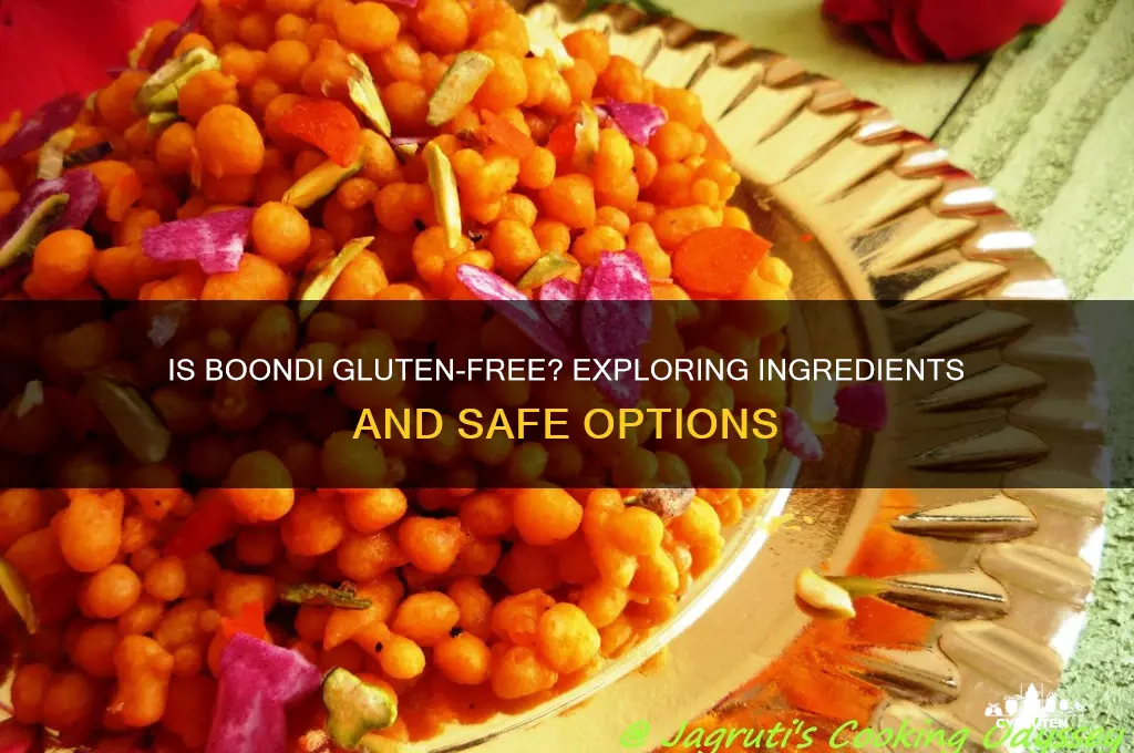 is boondi gluten free