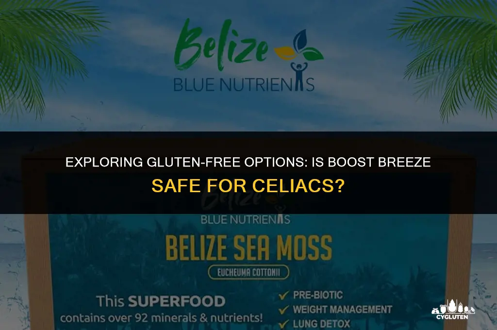 is boost breeze gluten free