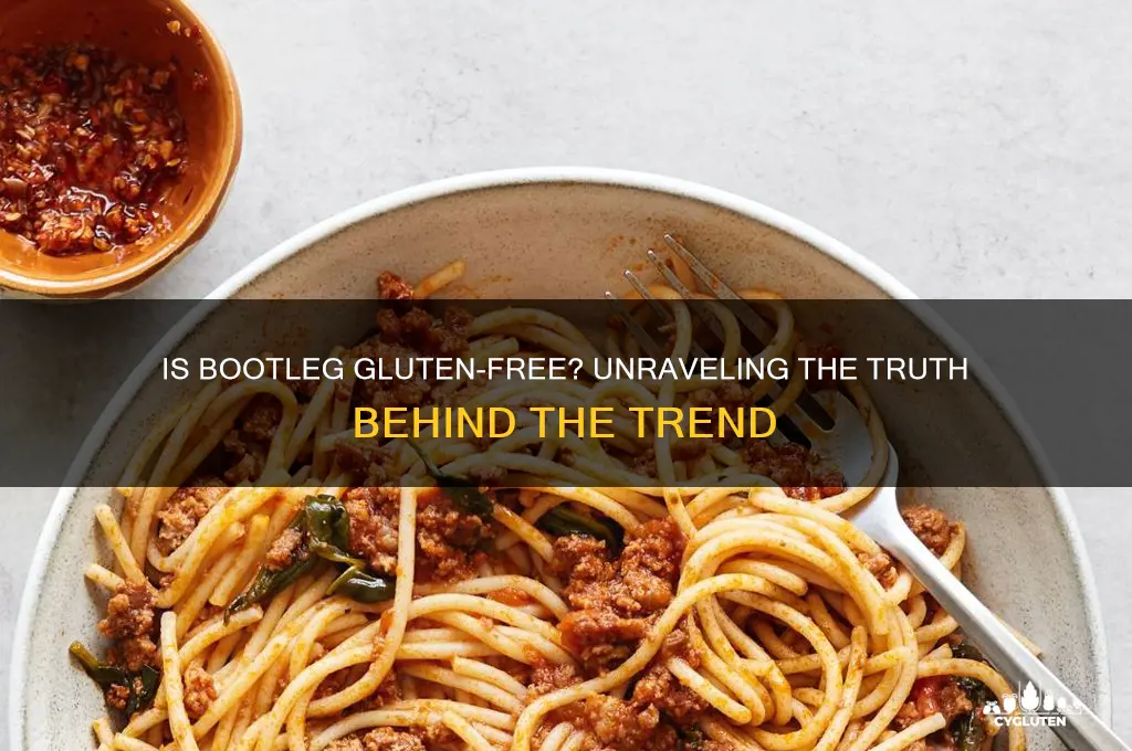 is bootleg gluten free