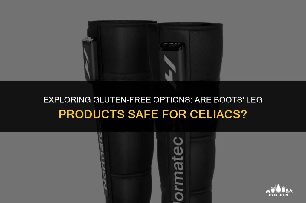 is boots leg gluten free