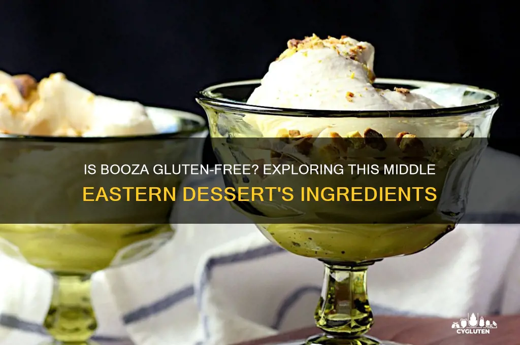 is booza gluten free