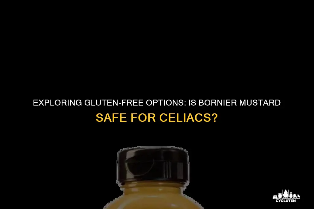 is bornier mustard gluten free