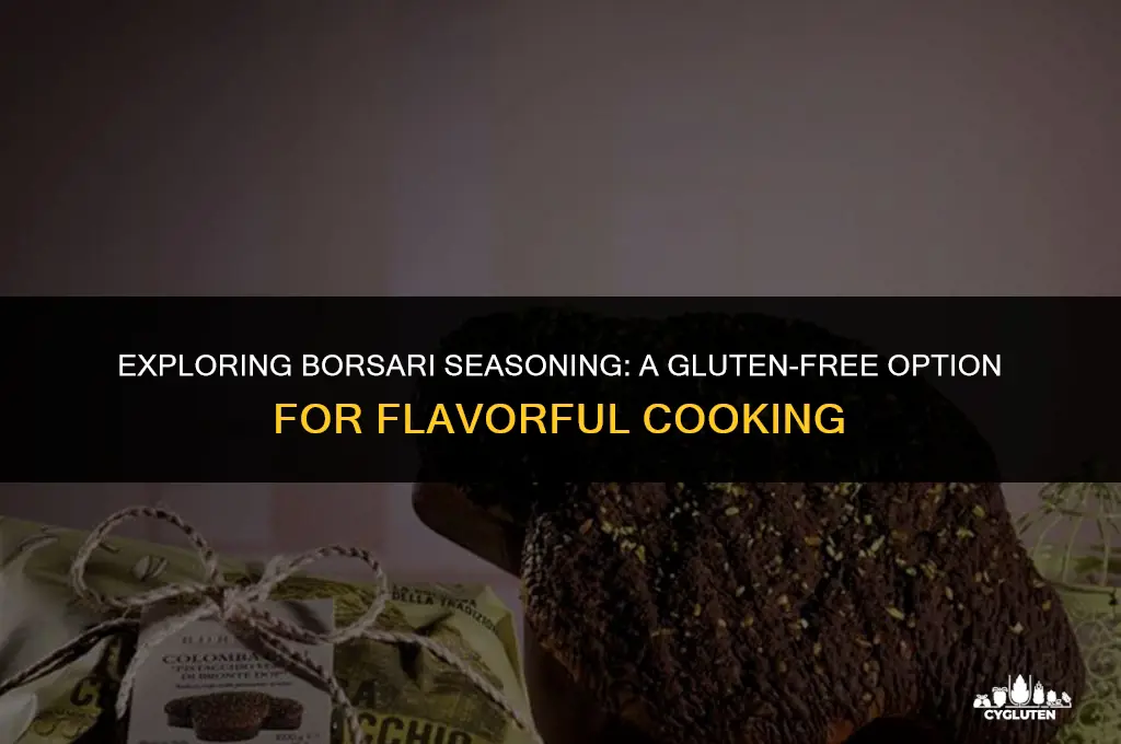is borsari seasoning gluten free