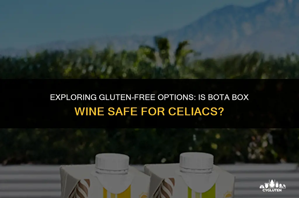 is bota box gluten free