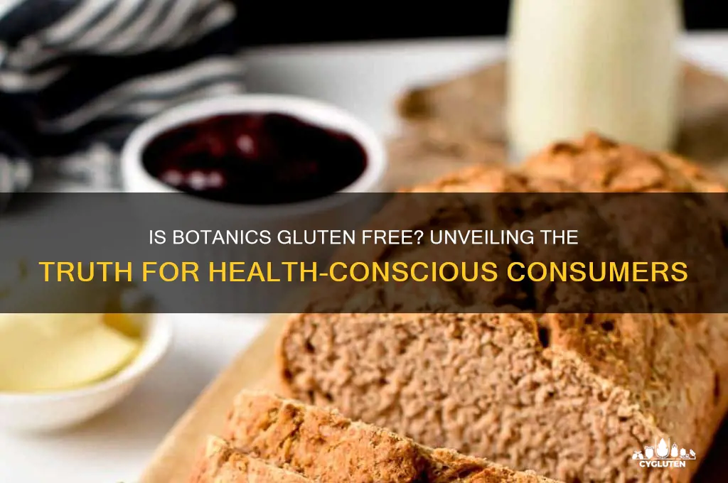is botanics gluten free