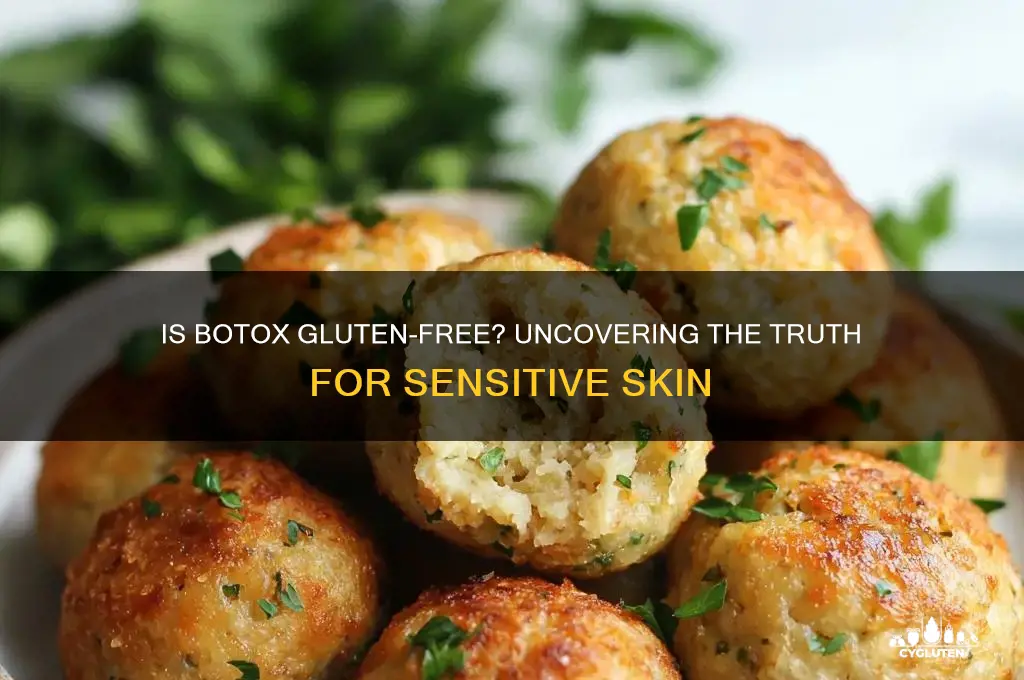 is botox gluten free