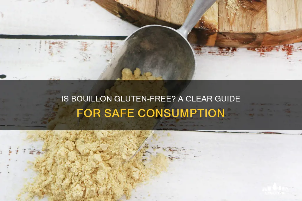 is boullion gluten free
