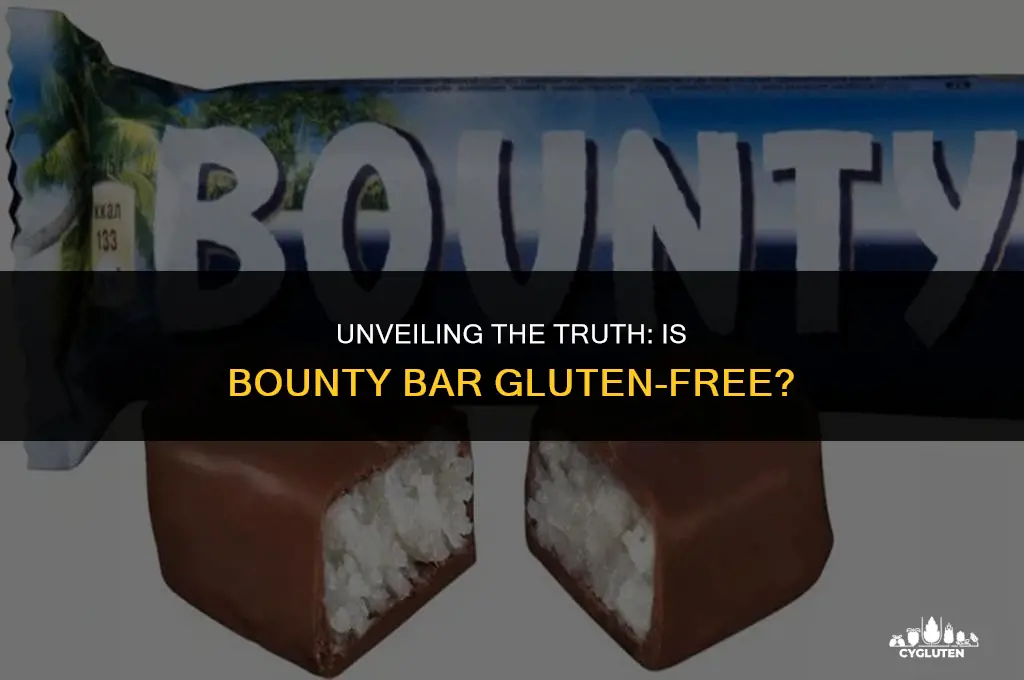 is bounty bar gluten free