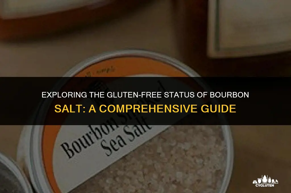 is bourbon salt gluten free