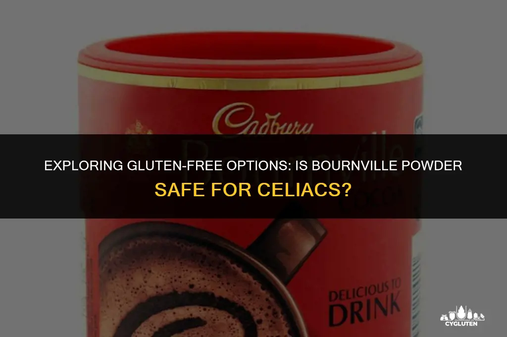 is bournville powder gluten free