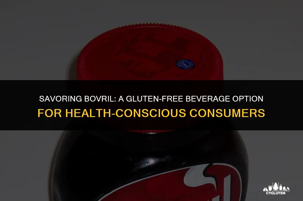 is bovril drink gluten free