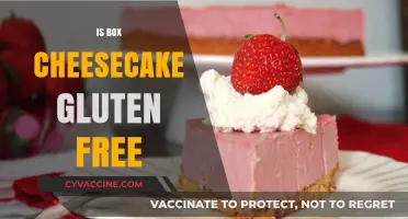 Decadent Box Cheesecake: A Gluten-Free Delight or Not?